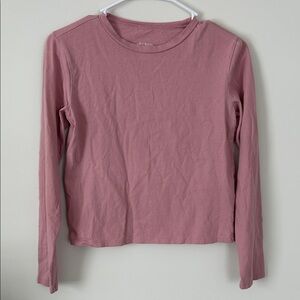 Pink Long Sleeve Top